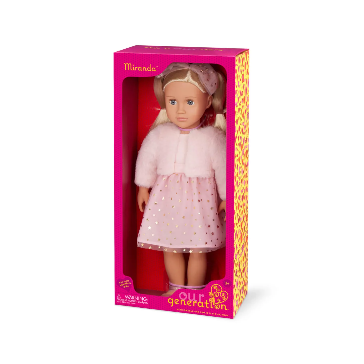 Lalka MIRANDA 46cm - mała GWIAZDA