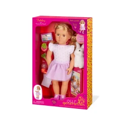 Lalka TABBY 46cm - z uroczym króliczkiem i akcesoriami