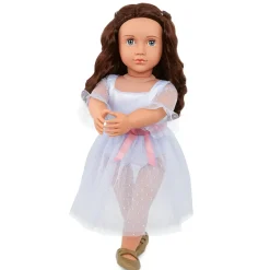 Lalka świąteczna 46cm CLARA z dziadkiem do orzechów