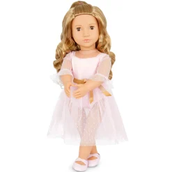 Lalka świąteczna 46cm NATASHA z dziadkiem do orzechów