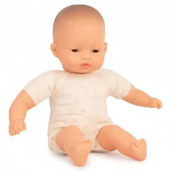 Lalka z miękkim brzuchem - Azja 32cm