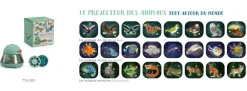 Lampka projektor ZWIERZĘTA ŚWIATA