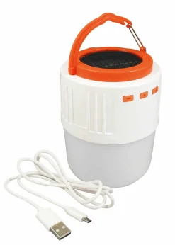 Lampka solarna - Latarka Bluetooth na kemping