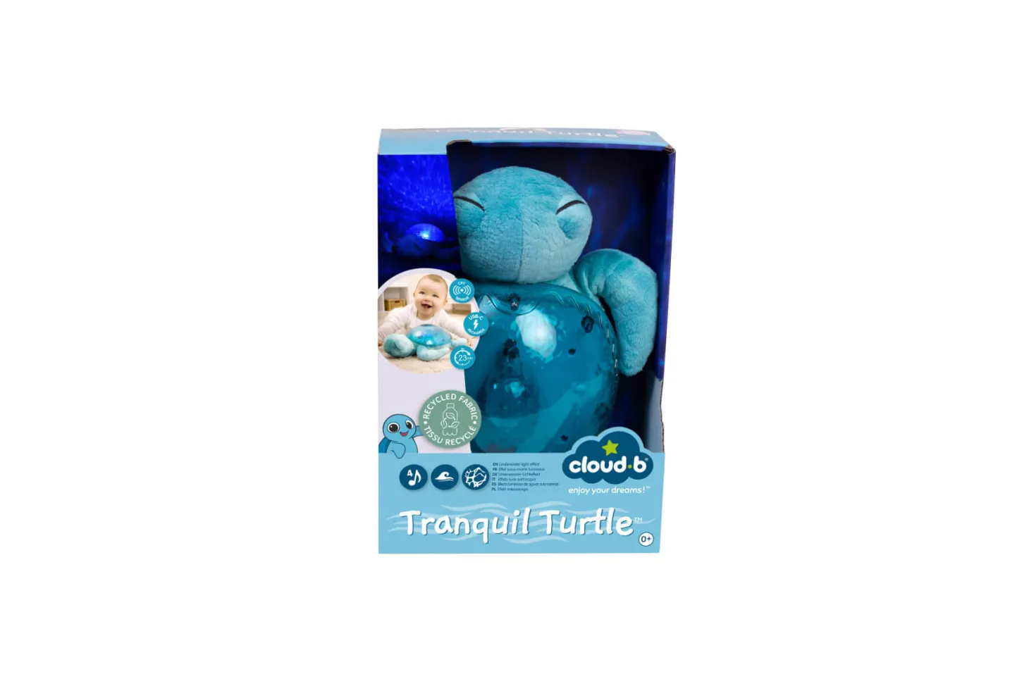 Lampka Tranquil Turtle Ocean Eco - żółw turkusowy