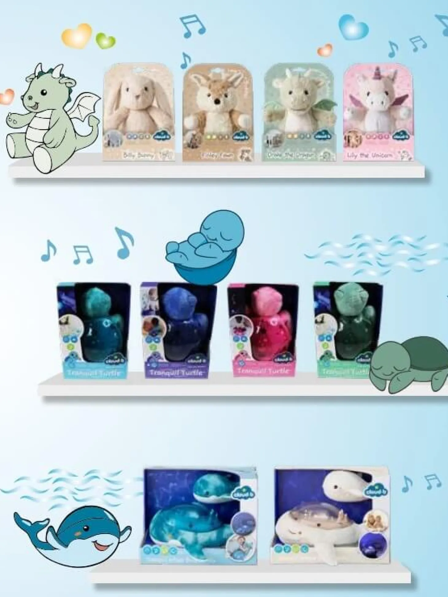 Lampka Tranquil Turtle Ocean - żółw zielony
