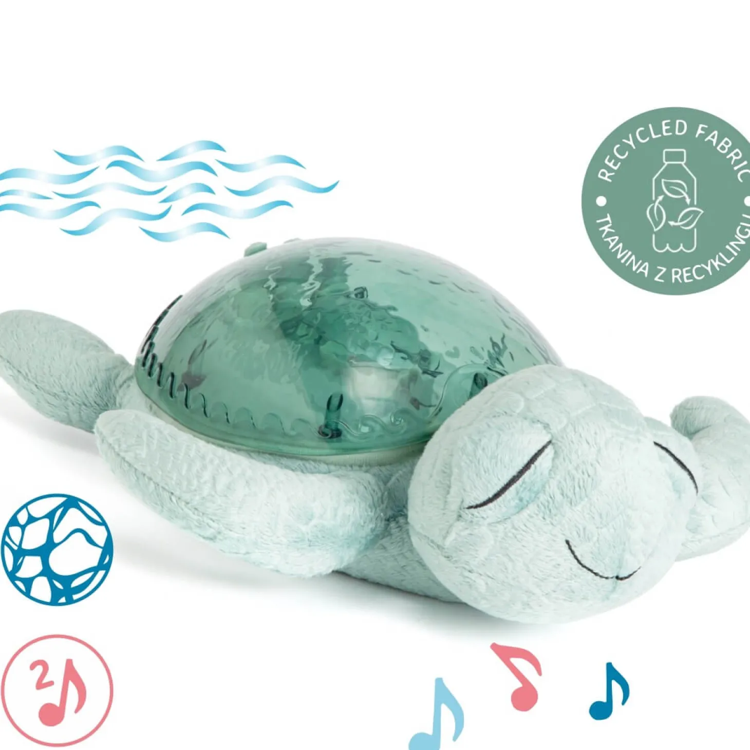 Lampka Tranquil Turtle Ocean - żółw zielony