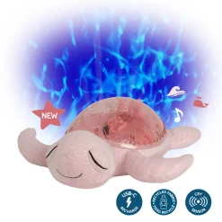 Lampka Tranquil Turtle Ocean Eco - żółw różowy