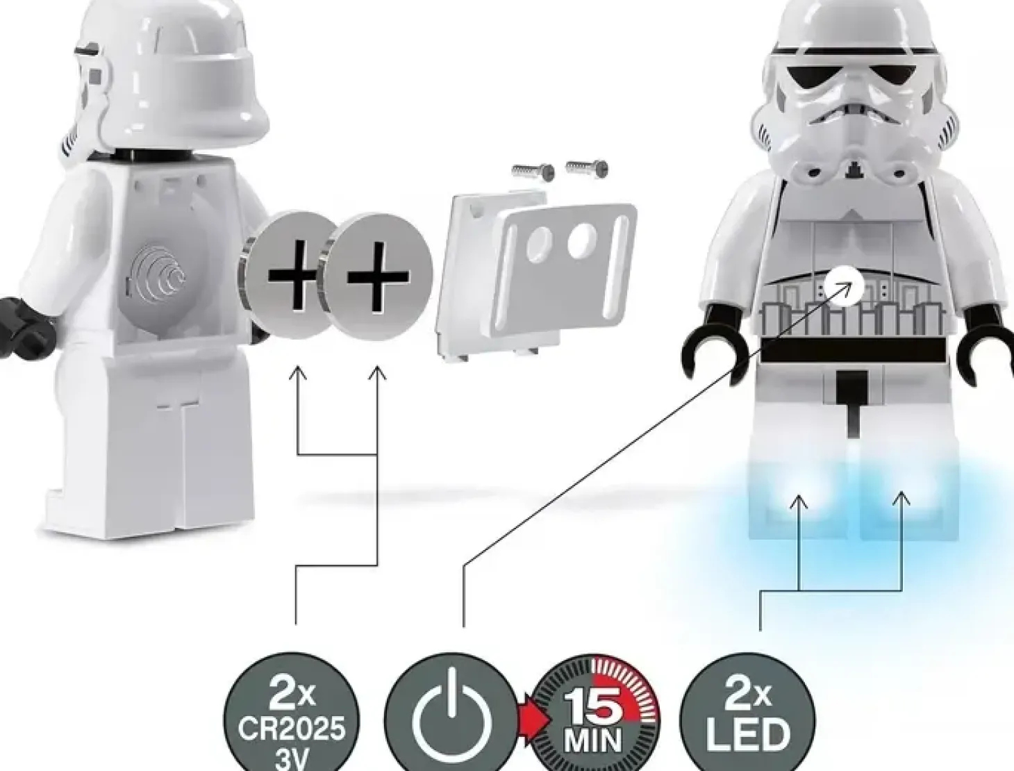 Latarka czołowa LEGO® Star Wars™ - Stormtrooper™