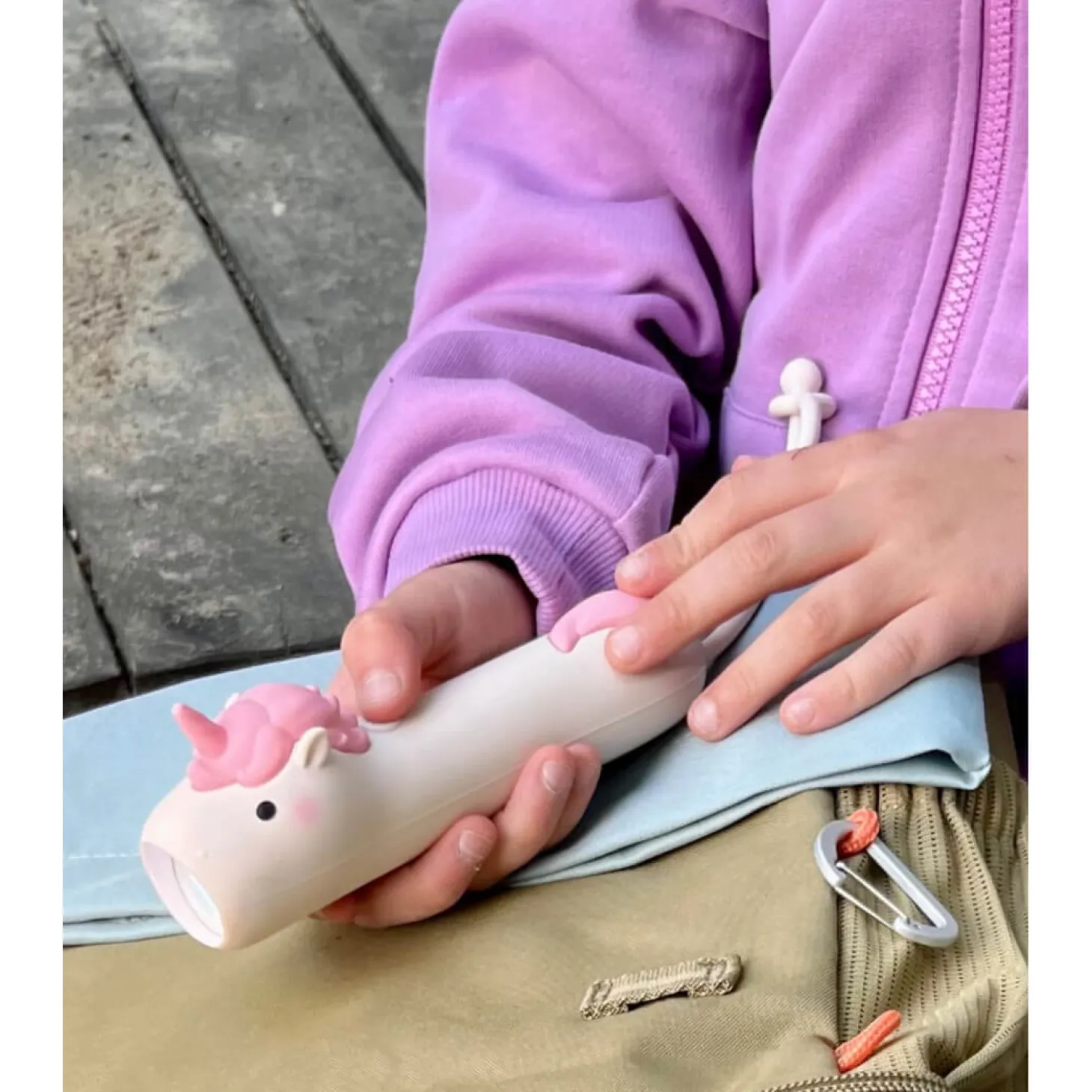 Latarka Jednorożec PINKY