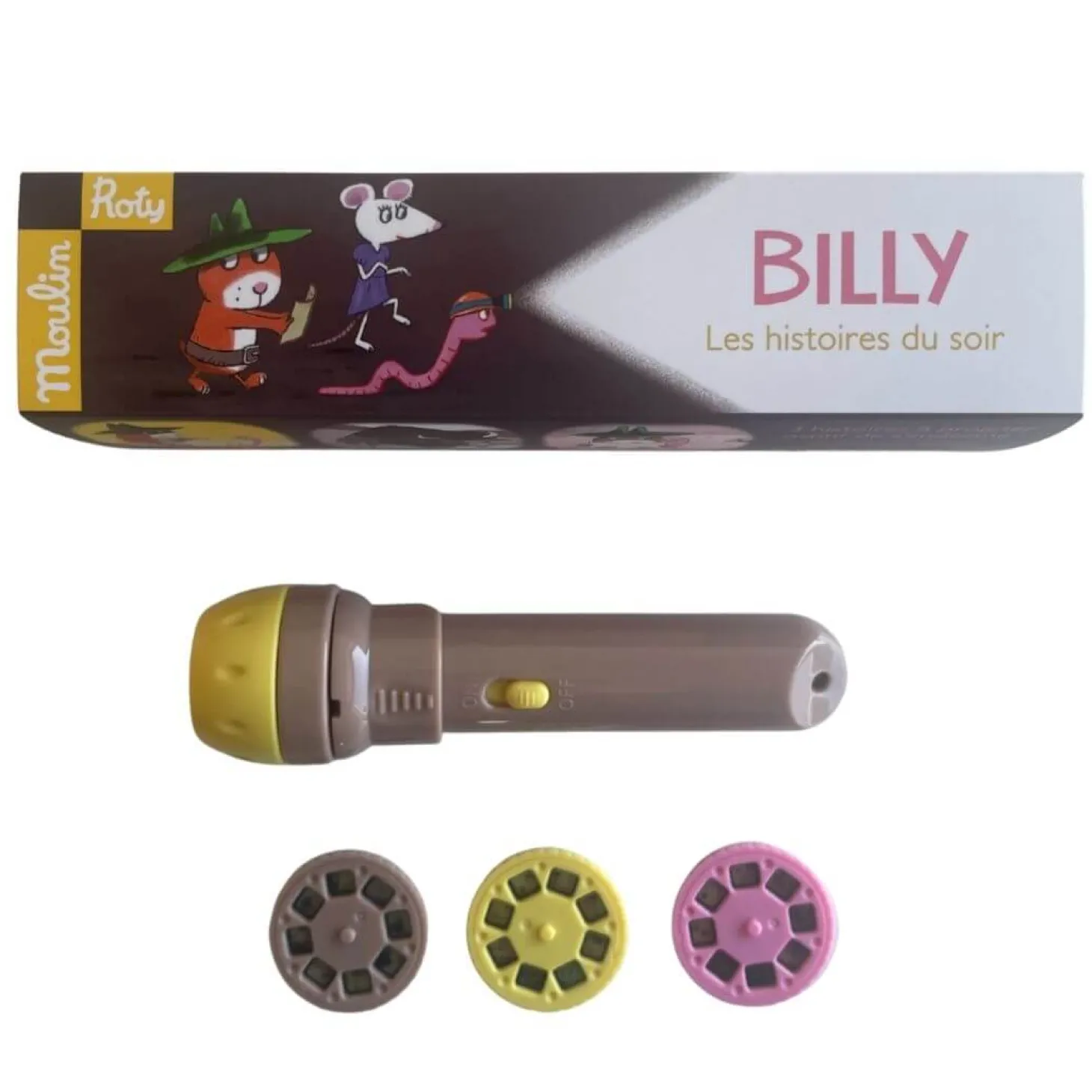 Latarka - projektor PRZYGODY BILLY'EGO