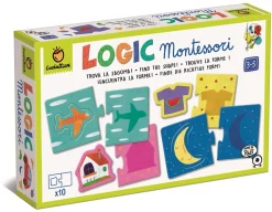LOGIC Montessori - gra, układanka - KSZTAŁTY