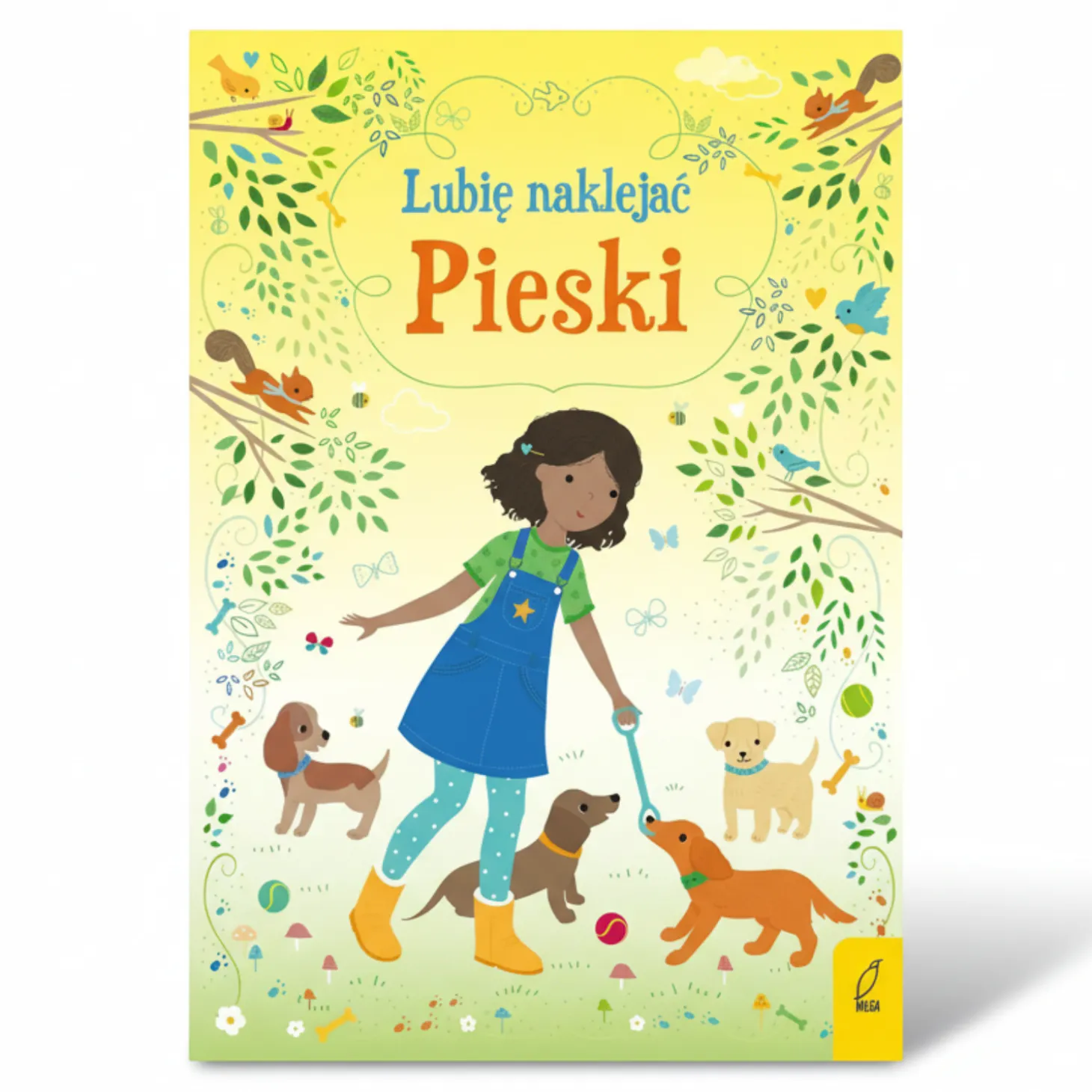 Lubię naklejać. Pieski