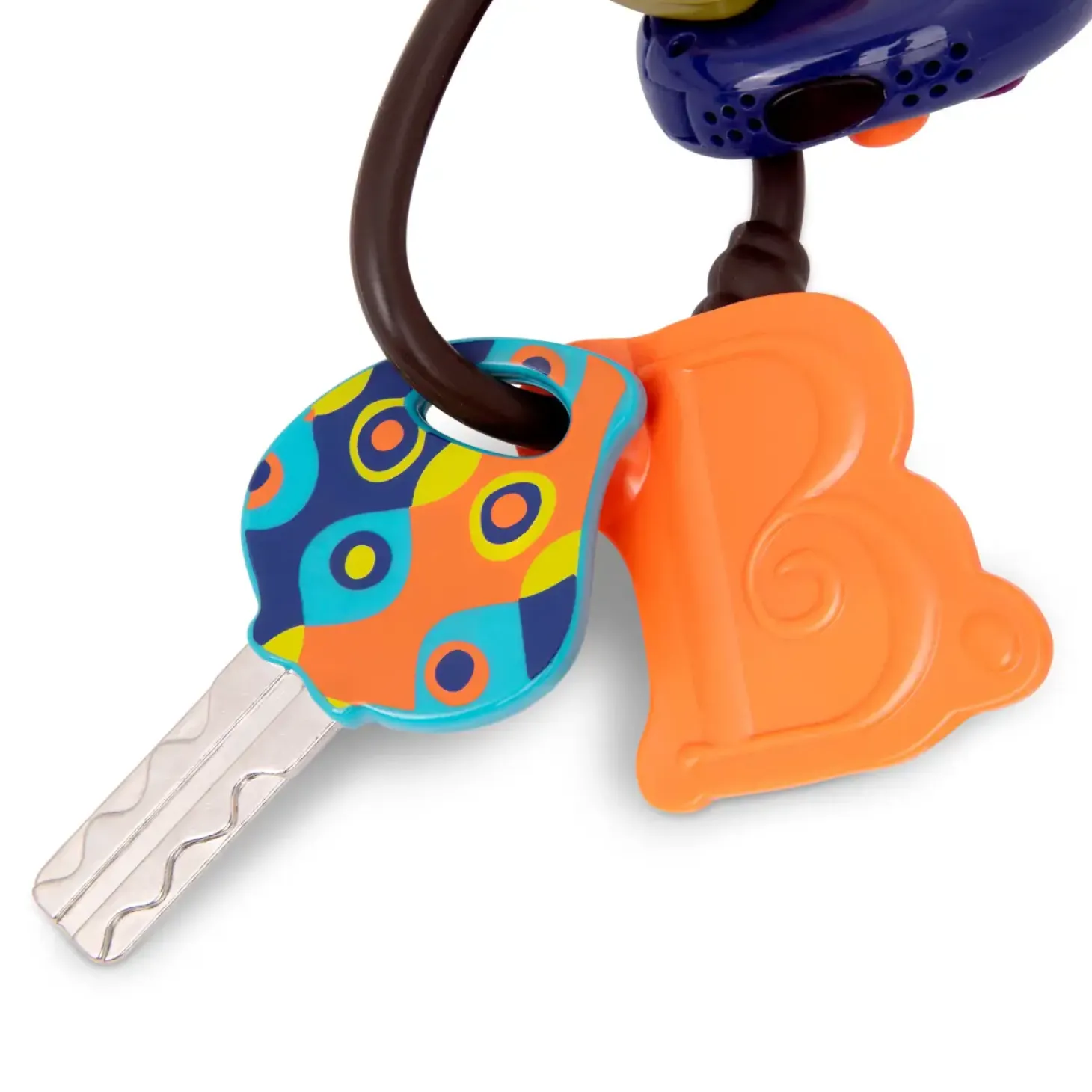 LucKeys – zestaw kluczy samochodowych z pilotem GRANATOWY