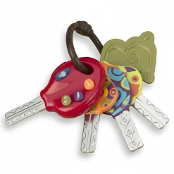 LucKeys – zestaw kluczy samochodowych z pilotem CZERWONY