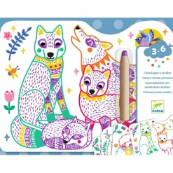 Magiczne kolorowanki - LEŚNE ZWIERZĄTKA 3+