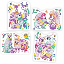 Magiczne kolorowanki - LEŚNE ZWIERZĄTKA 3+