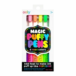 Magicznie Puchnące Flamastry z Efektem 3D, Magic Puffy