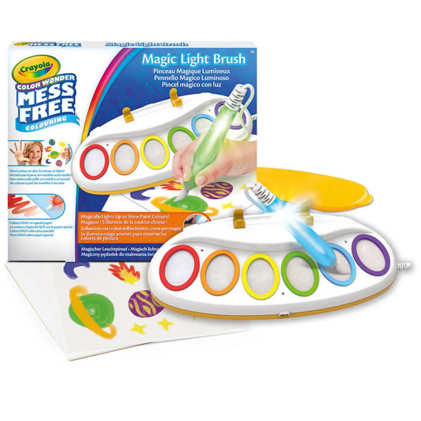 Magiczny pędzelek do malowania światłem Color Wonder Mess Free 3+
