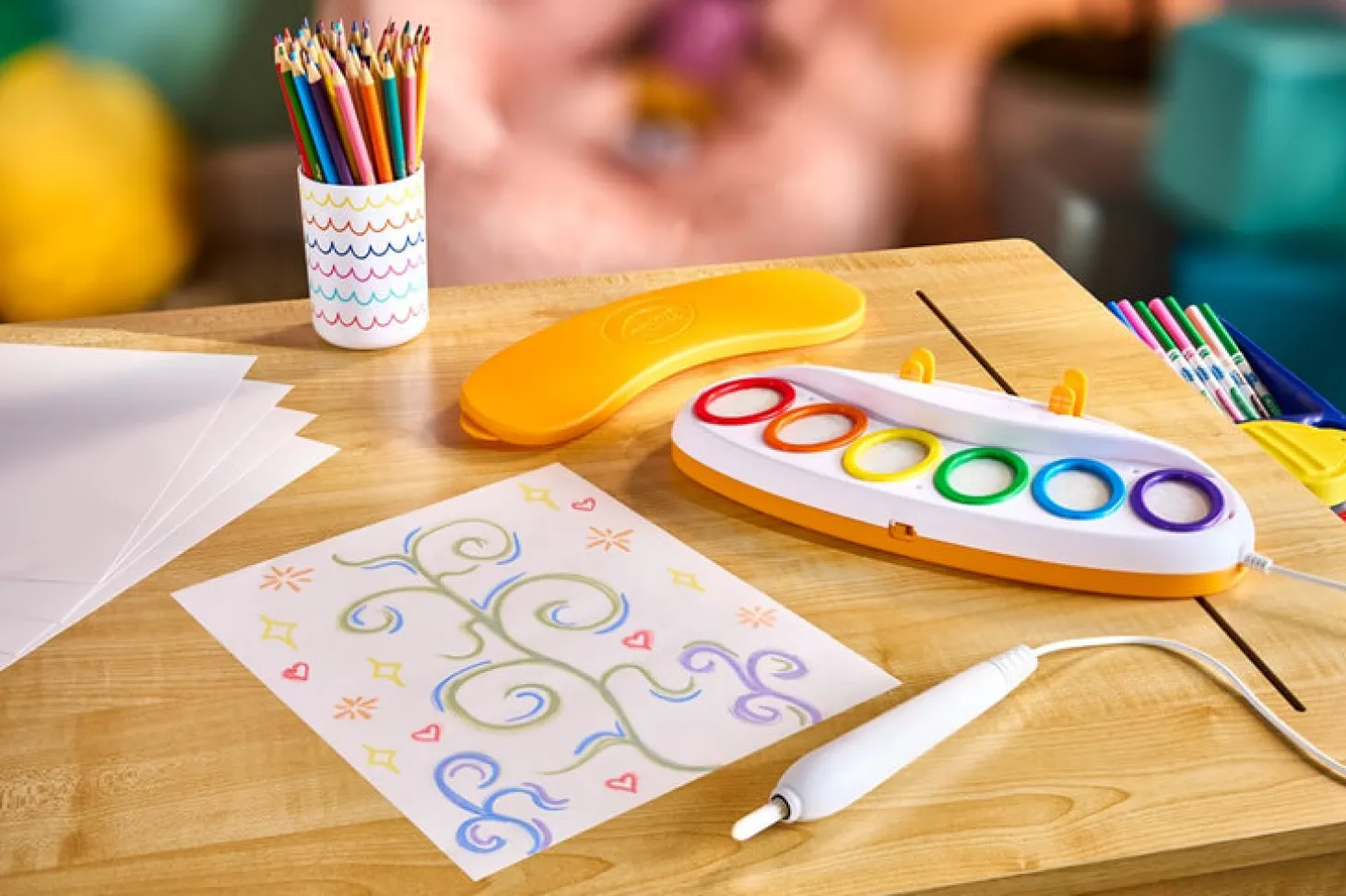 Magiczny pędzelek do malowania światłem Color Wonder Mess Free 3+