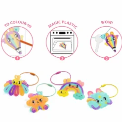 Magiczny plastik BRELOCZKI KAWAII 6+