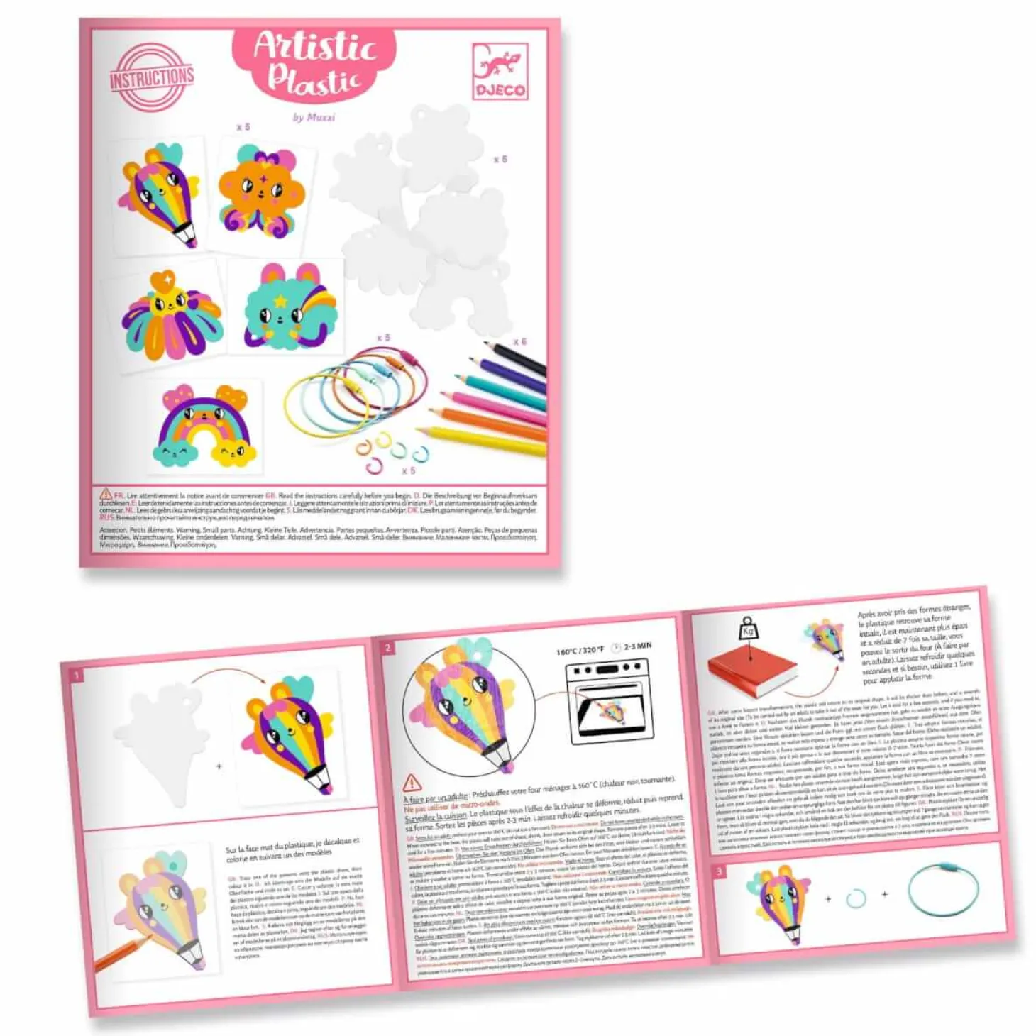 Magiczny plastik BRELOCZKI KAWAII 6+