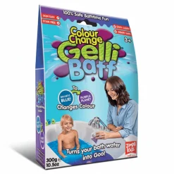 Magiczny proszek do kąpieli Gelli Baff Colour Change - błękitny