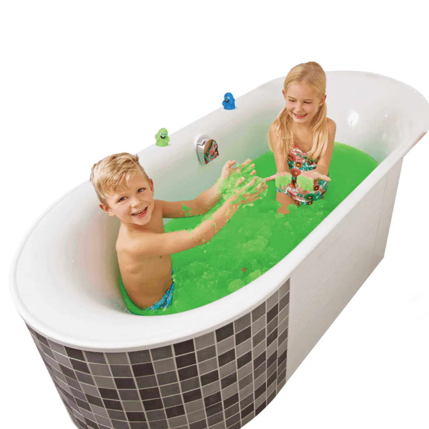 Magiczny proszek do kąpieli Gelli Baff - zielony, 1 użycie