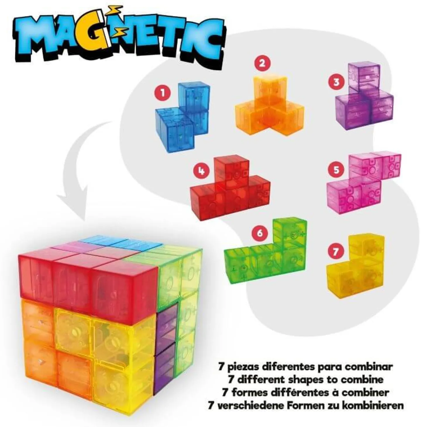Magnetyczna kostka Magic Magnetic Cube
