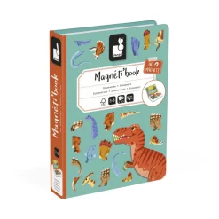 Magnetyczna układanka Dinozaury Magnetibook
