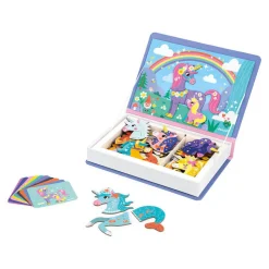 Magnetyczna układanka Jednorożec Magnetibook