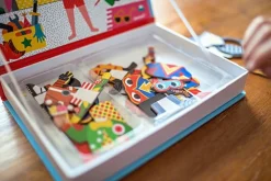 Magnetyczna układanka Kostiumy Chłopiec Magnetibook
