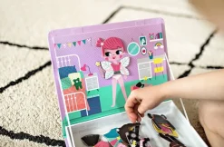 Magnetyczna układanka Kostiumy Dziewczynka Magnetibook