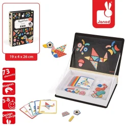 Magnetyczna układanka Kształty Magnetibook