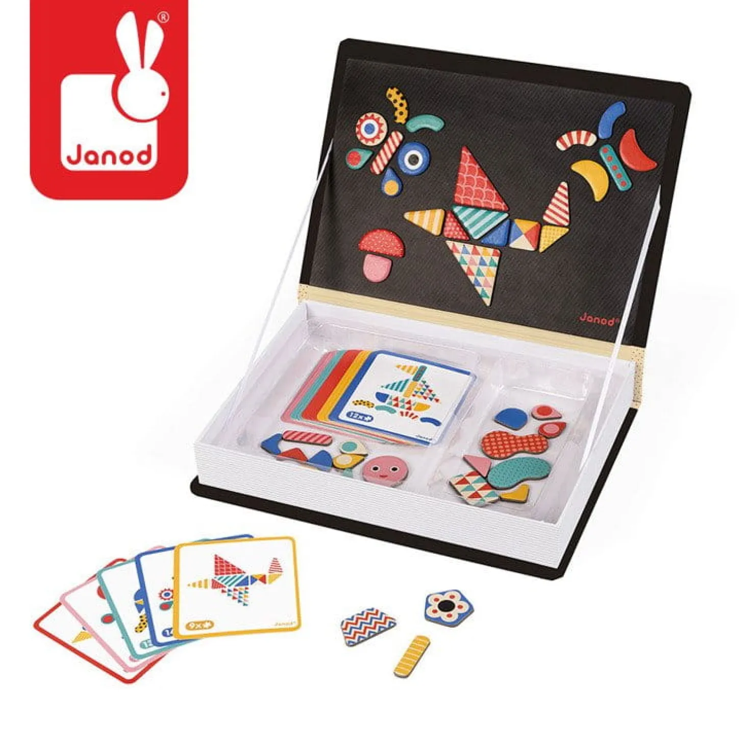 Magnetyczna układanka Kształty Magnetibook