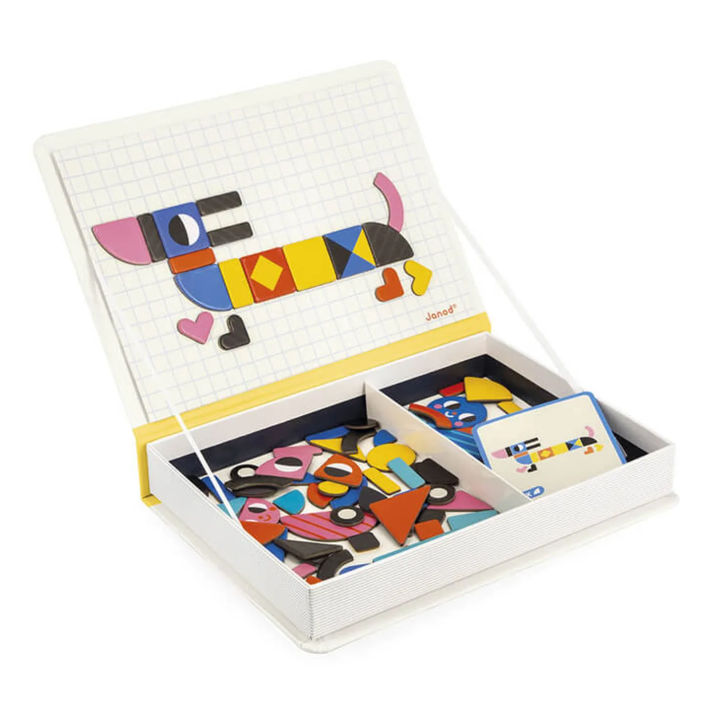 Magnetyczna układanka Kształty Magnetibook 3+