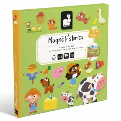Magnetyczna układanka Magneti'stories Farma 3+