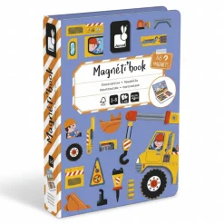 Magnetyczna układanka Plac budowy Magnetibook