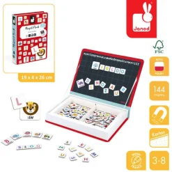 Magnetyczna układanka Polski Alfabet Magnetibook