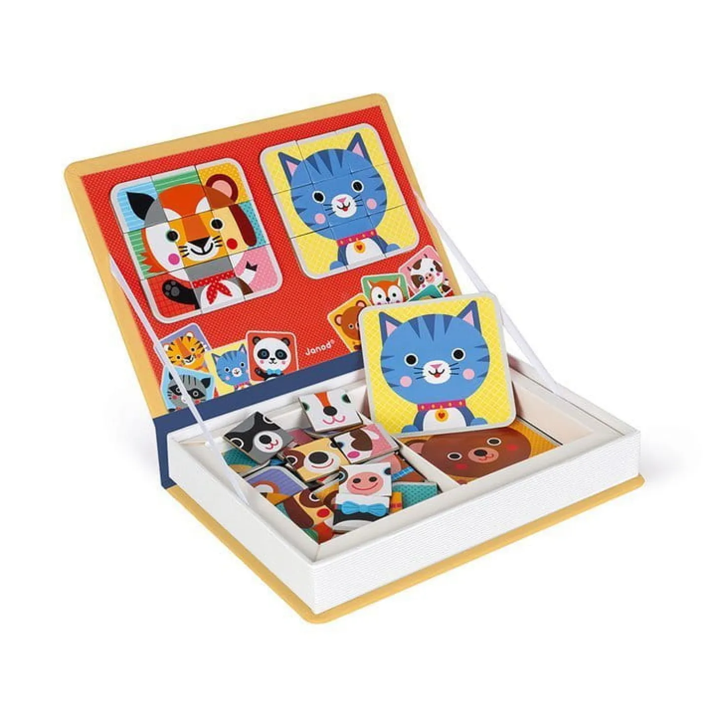 Magnetyczna układanka Puzzle zwierzątka Magnetibook