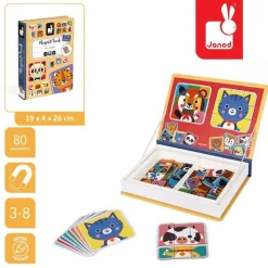 Magnetyczna układanka Puzzle zwierzątka Magnetibook
