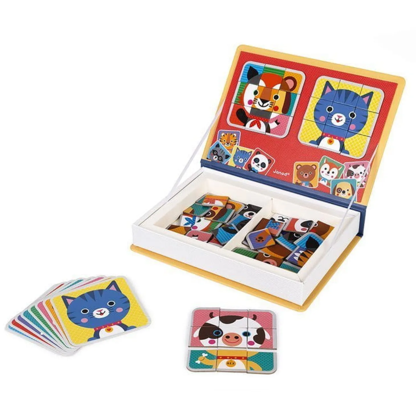 Magnetyczna układanka Puzzle zwierzątka Magnetibook