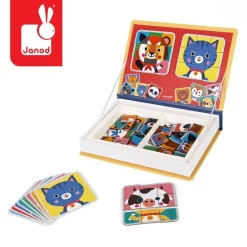 Magnetyczna układanka Puzzle zwierzątka Magnetibook