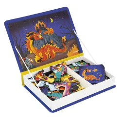 Magnetyczna układanka Smoki Magnetibook