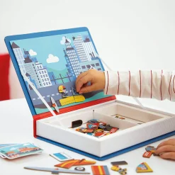 Magnetyczna układanka Straż pożarna Magnetibook