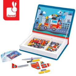 Magnetyczna układanka Straż pożarna Magnetibook