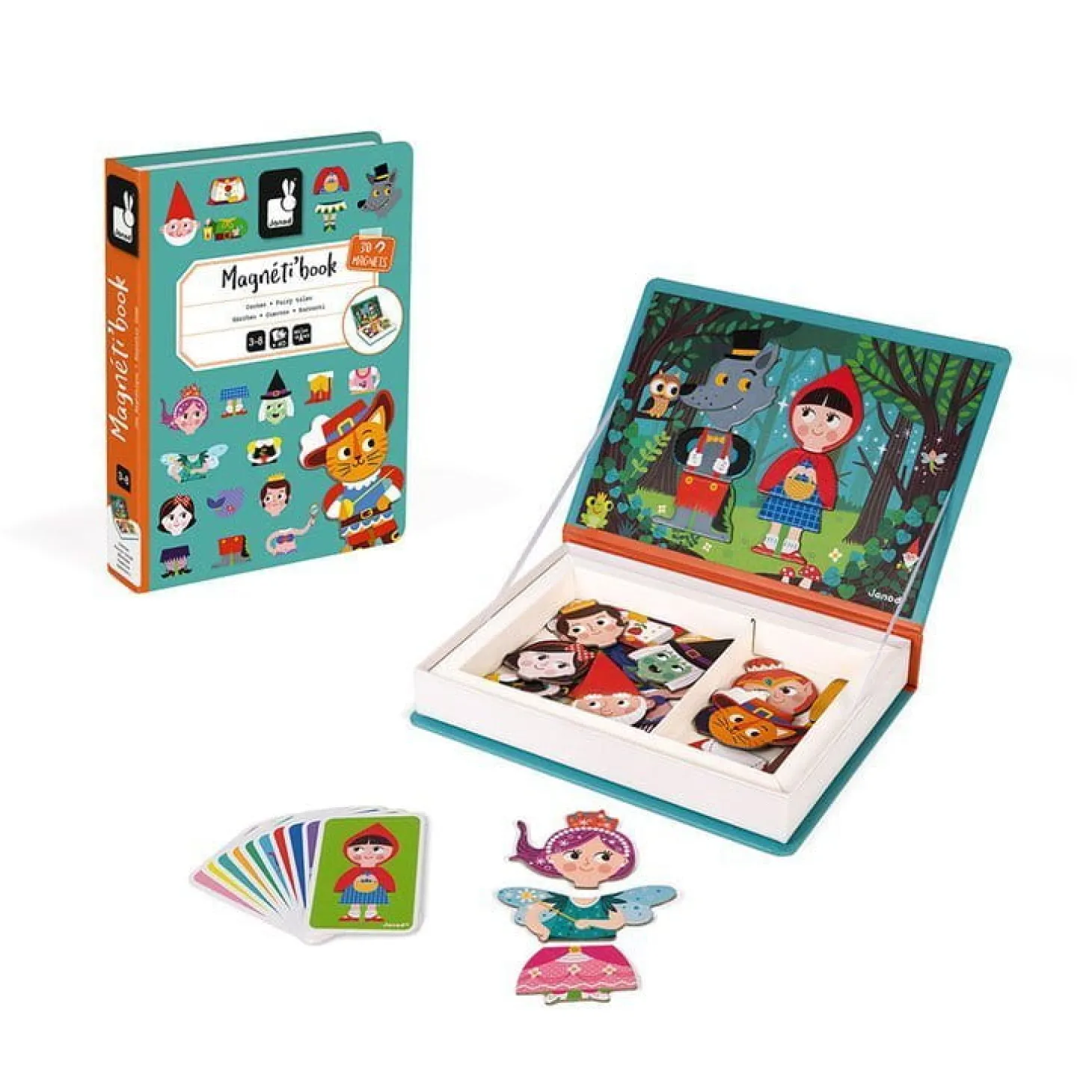 Magnetyczna układanka Świat baśni Magnetibook
