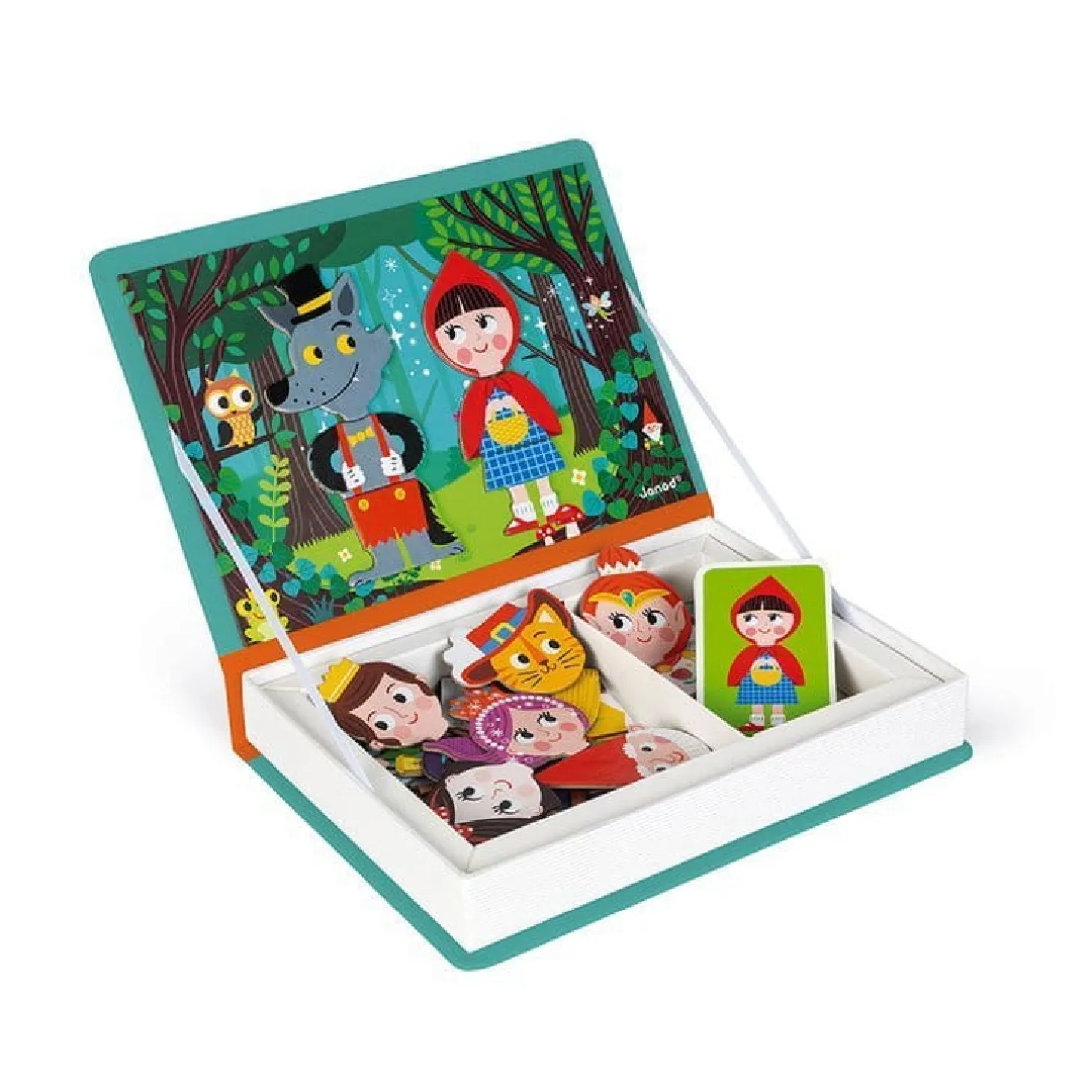 Magnetyczna układanka Świat baśni Magnetibook