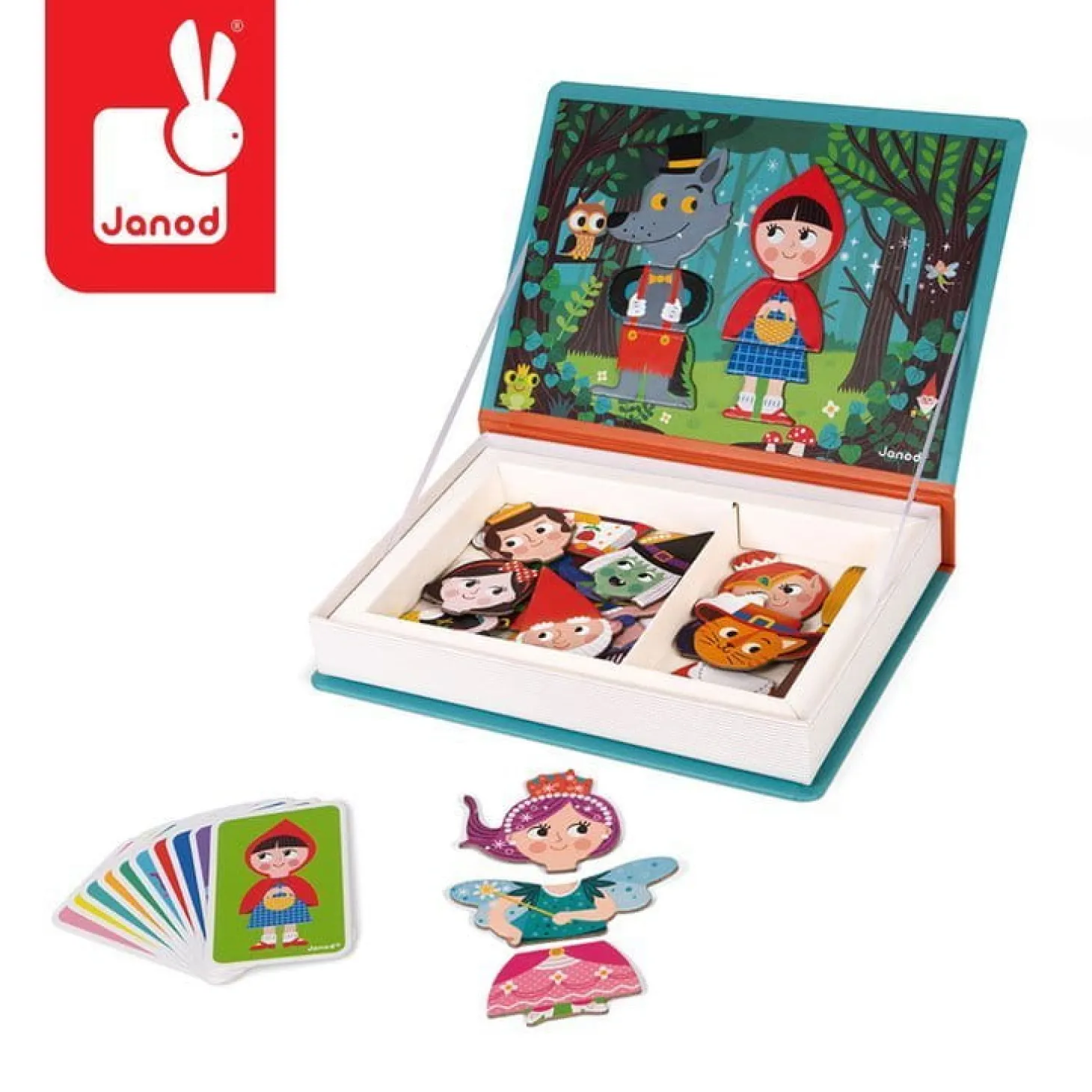 Magnetyczna układanka Świat baśni Magnetibook