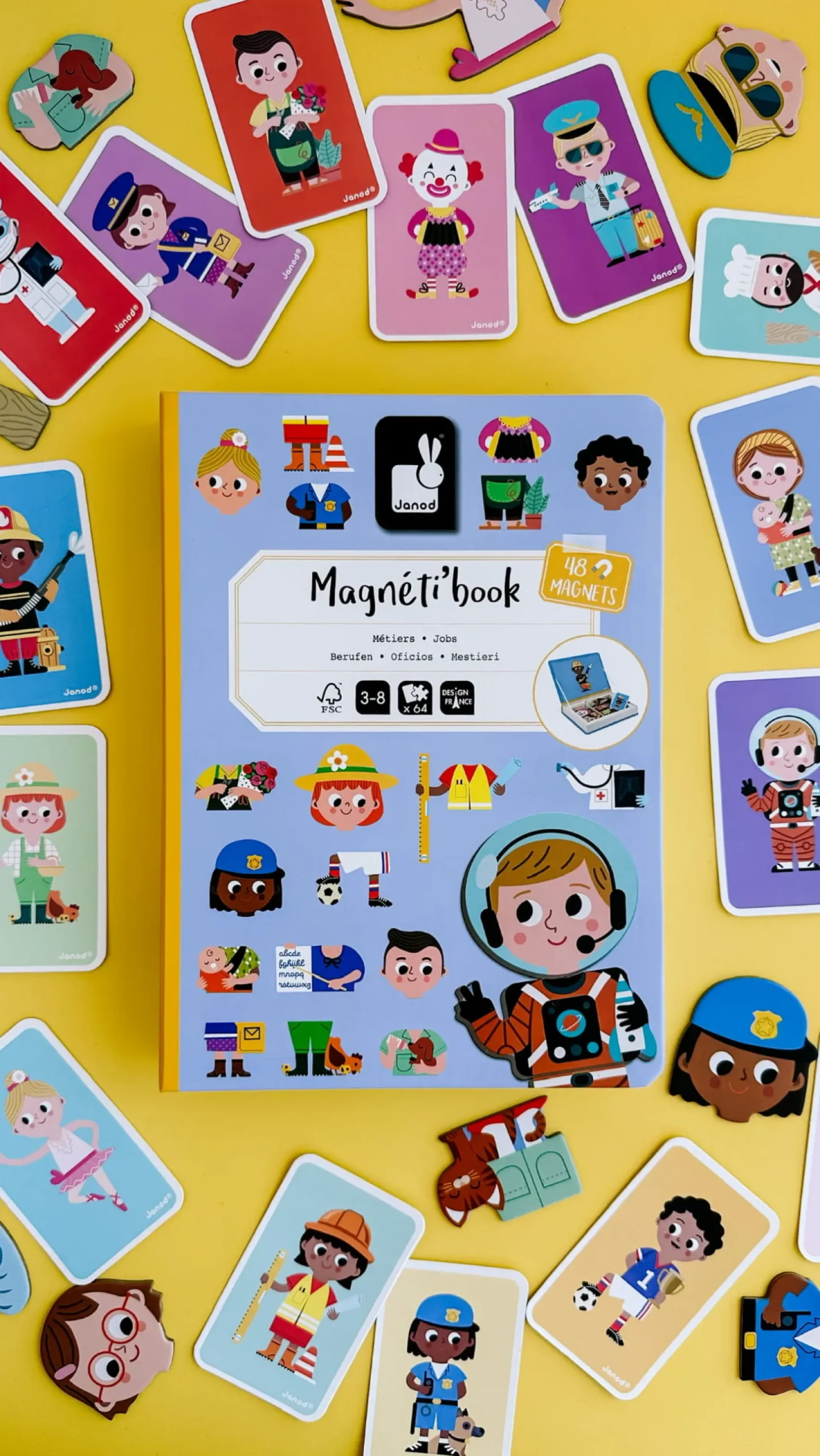 Magnetyczna układanka Zawody Magnetibook