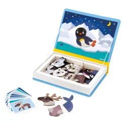 Magnetyczna układanka Zwierzęta polarne Magnetibook
